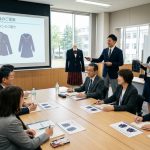 制服検討委員会での新制服プレゼンテーション